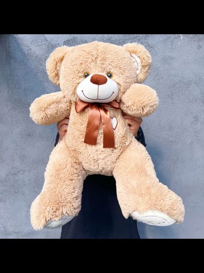 Плюшевый мишка 90 см кремовый Феликс