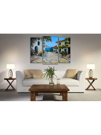 Модульная картина "Вид на море"