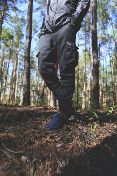 Утеплённые джоггеры BLK Crown "Scout" Black