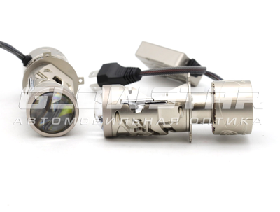 Билед модули Aozoom Mini-Led H4 New 2025 мини линзы, 6000K, 12V, 50/80W