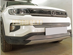 Защита радиатора Changan CS35Plus 2018- chrome низ