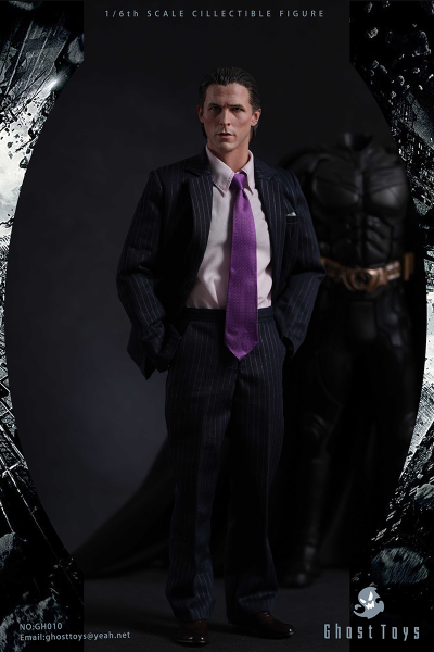 Брюс Уэйн (Кристиан Бэйл, серия Dark Knight) - Коллекционная фигурка 1/6 Gotham Wayne batboy (GH-010) - Ghost toys