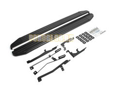 Пороги на Hyundai Grand Santa Fe (2013-…) Black-Premium