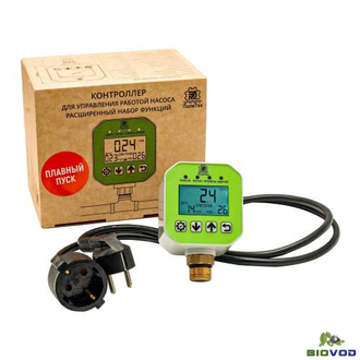 Контроллер давления 1/2 макс. давление 1Мпа расширенный с кабелем (плавный пуск)