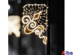 Светодиодная консоль для опорных столбов освещения