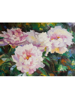 Картина Пионы Круглова Ирина