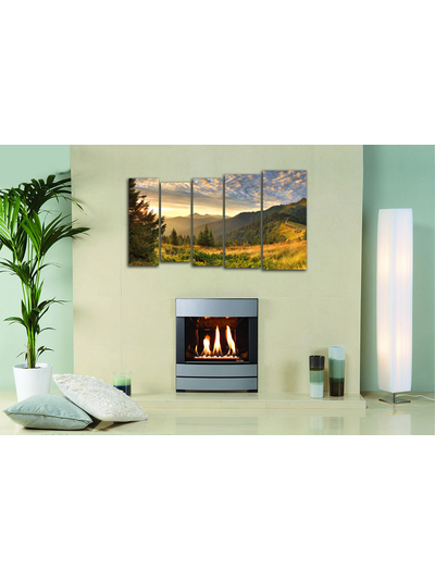 Модульная картина "Солнечные склоны"