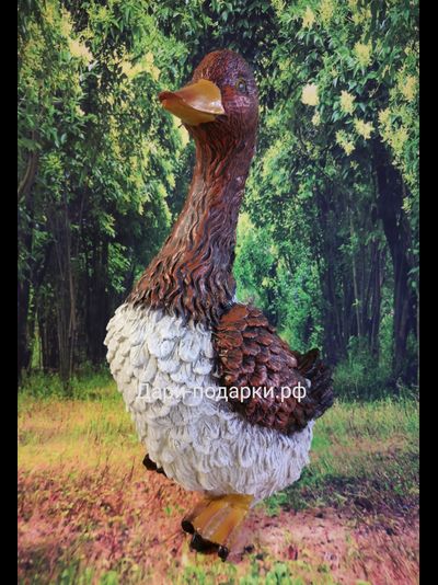 Гусь красавец 51*28см   1,8кг   полистоун Россия 2249/012086*