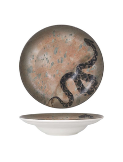 Тарелка d=270 мм. глубокая 450 мл. h=56 мм. Саванна BONNA, форма Гурмэ