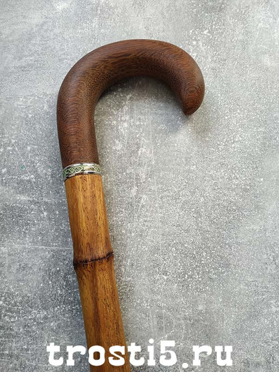Трость ручной работы из премиальной ценной древесины