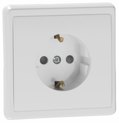 Рамка Apolo 5000, 1 пост, белая - Efapel 50910 TBR