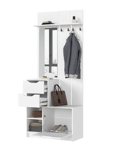 Руна ПР 01 Прихожая Белый/Белый