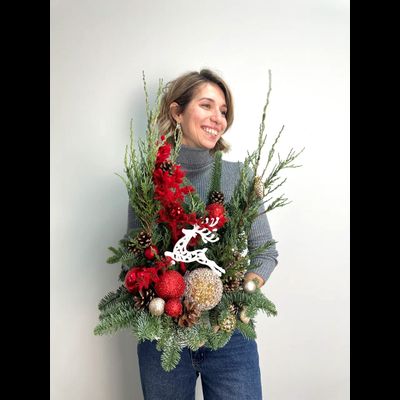 Новогодняя композиция № 1134