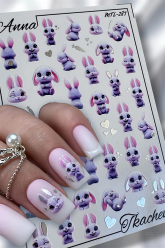 Слайдер-дизайн MilliArt Nails Металл MTL-287