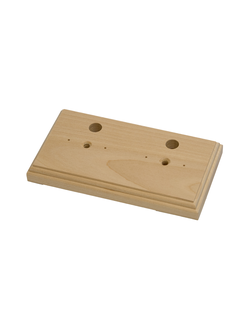 Подложка Кром 2-поста, без отделки, с пазом