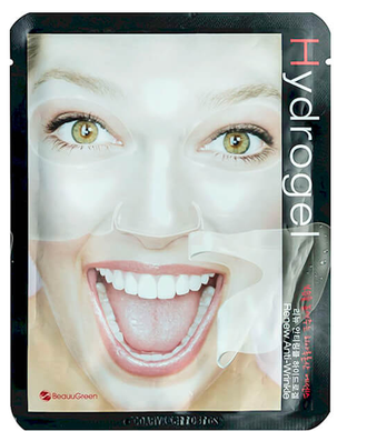 Антивозрастная гидрогелевая маска от морщин BEAUUGREEN Anti-Wrinkle Hydrogel Mask