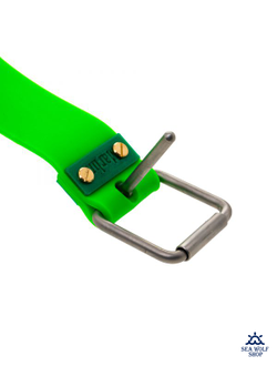 Ремень Marlin для грузов силиконовый марсельский GREEN