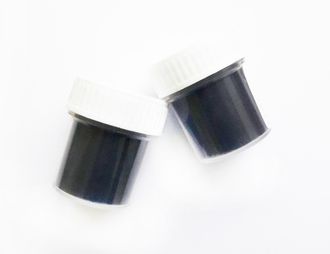Пыльца бархатная 0,1 мм в баночке 20 мл, чёрная (арт 21-01)