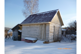 Баня из бруса размером 4*6м на фундаменте. Кровля металлочерепица.