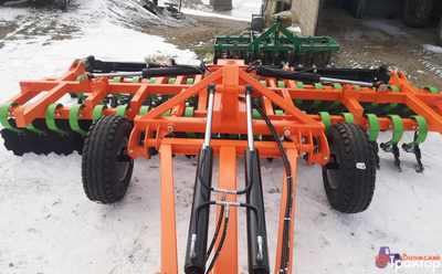 Лущильник борона дисковая цельнорамная 3Л
