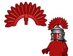 Оперение для римского шлема (цвет: красный) | Roman Plume