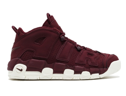 Nike Air More Uptempo 96 Бордовые с белым