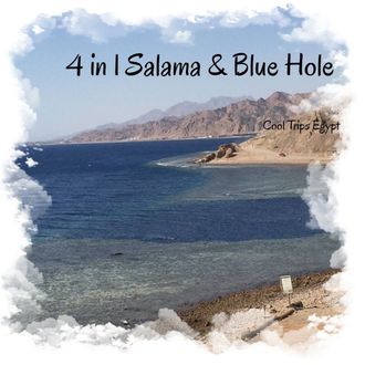 4 in 1 - Canyon Salama + Blue Hole + camel ride + Dahab from Sharm El Sheikh