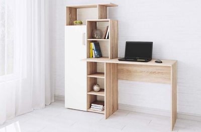 Стол письменный Квартет 7 Сонома (ТЭКС)