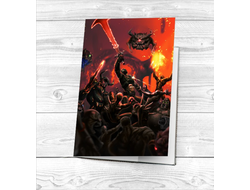 Обложка на паспорт Doom/ Дум №8