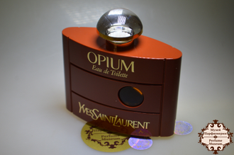 YSL Opium Yves Saint Laurent (Опиум Ив Сен Лоран) винтажная туалетная вода 60ml винтажная парфюмерия