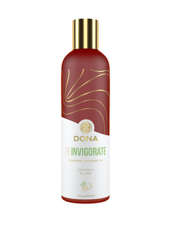 Массажное масло Dona с ароматом кокоса и лайма