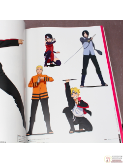 Оригинальный Арт Бук Naruto the Animation Chronicle: Ten (Наруто)