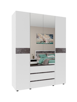 Шкаф 1600 Риальто Камень (Гросс)