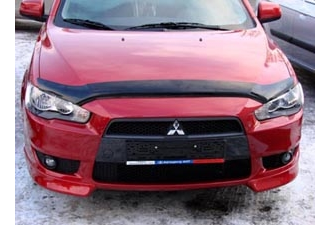 Дефлектор капота темный MITSUBISHI LANCER 2007-, NLD.SMILAN0712