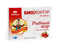 Рыбный жир с маслом шиповника