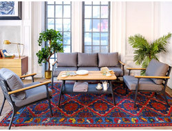 Диванная группа Concorde L темный графит