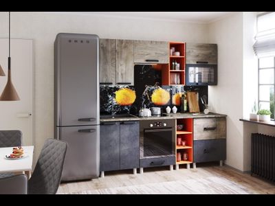 Кухня &quot;Крафт&quot; (Domani) эдгрейн