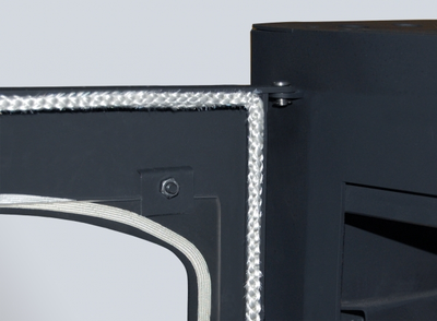 Печь-камин Бавария Эко угловая с плитой, Экокамин (Россия)