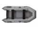 Моторно-гребная лодка с жестким транцем Standart 2800 с привальным брусом (цвет серый)