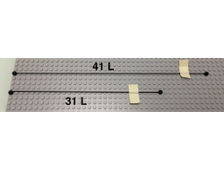 !АНАЛОГ! String with End Studs 31L Overall  23.4 cm , Black (x127c31 / 4295420 / 4528332 / 6037557 / 6074033 / 6096956)