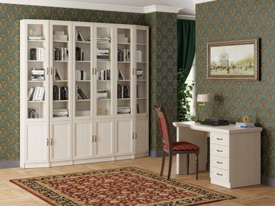 Шкаф - пенал В - 18 Оливия (Олмеко)