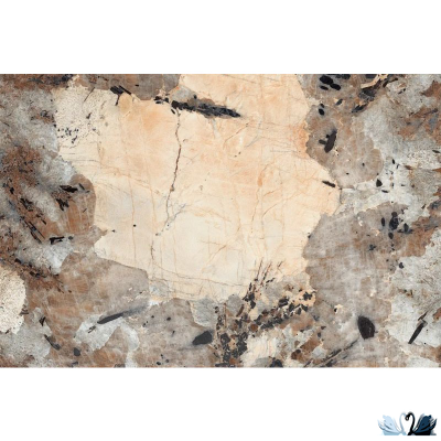 Керамогранит Creto Patagonia Bronze 180х120 см High Gloss серо - бежевый