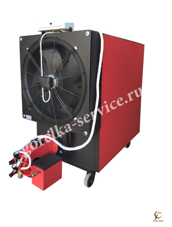 Калорифер на отработанном масле теплогенератор