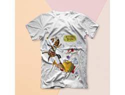 Футболка Летающие звери №4