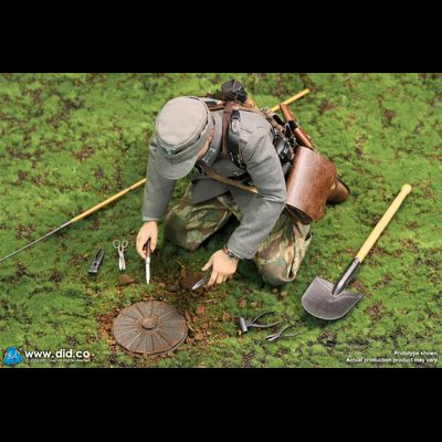 Немецкий сапер - Коллекционная ФИГУРА 1/6 WWII German WH Mine Detector – J?rgen Neumann (D80180) - DID