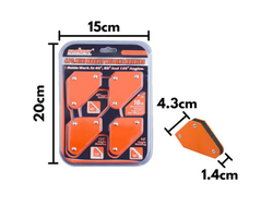 Набор магнитных держателей (4 шт, 4.5кг) Horusdy SDY-97823