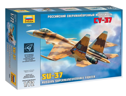 Сборная модель: (Звезда 7241) Российский сверхманевренный истребитель Су-37