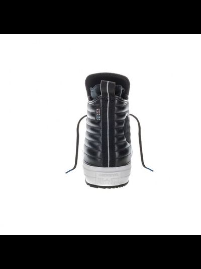 Кеды кожаные Converse WP Boot черные высокие