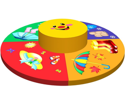 Мягкий развивающий модуль Времена года Romana в Воронеже