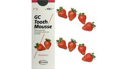 Тус Мусс GC Tooth Mousse, клубника, GC, 35 мл. (модификация 1)